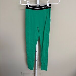 ALL ACCESS NYC Vibrant Green Leggings AND SPORTS BRA SET